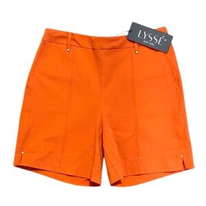 NWT Lysse Women's Vibrant Orange Bermudas S